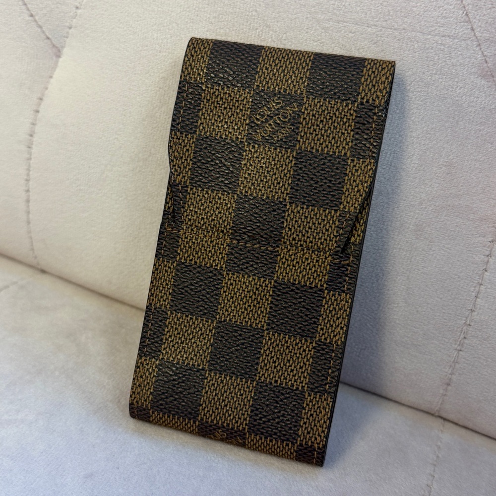 Louis Vuitton Damier Ebene Etui Cigarette Case - Dark Brown